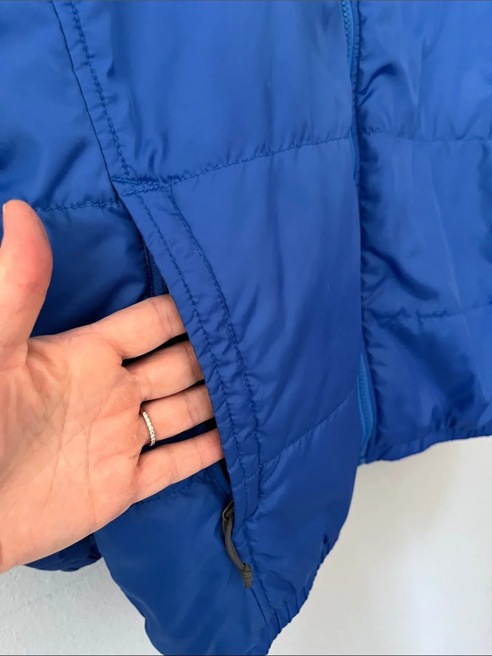 The North Face Men's Blue Puffer Jacket